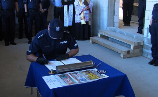 Nowa komenda policji będzie gotowa za rok - VIDEO