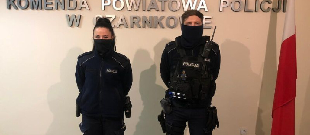 Trzcianeccy policjanci uratowali 59-latkę