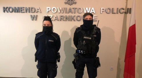 Trzcianeccy policjanci uratowali 59-latkę - grafika