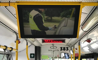 Akcja MZK i policji "Bezpieczny wypoczynek nad wodą" 