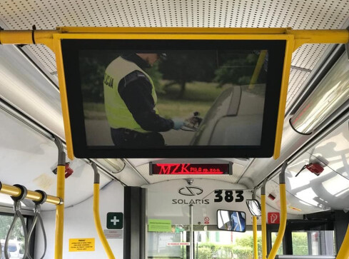 Akcja MZK i policji "Bezpieczny wypoczynek nad wodą"  - grafika