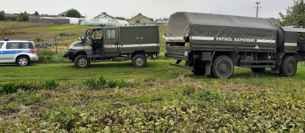 Grzybiarz znalazł niewybuchy z czasów II Wojny Światowej 