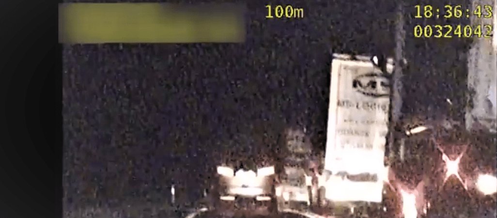 Obcokrajowca zarejestrowała policyjna kamera - VIDEO 