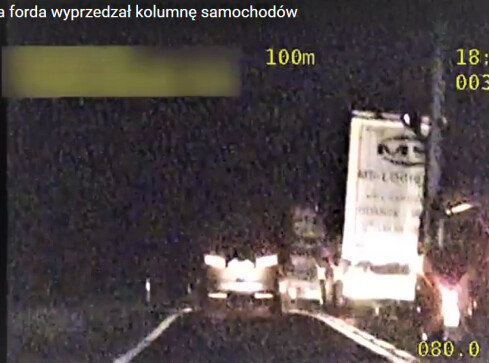 Obcokrajowca zarejestrowała policyjna kamera - VIDEO  - grafika