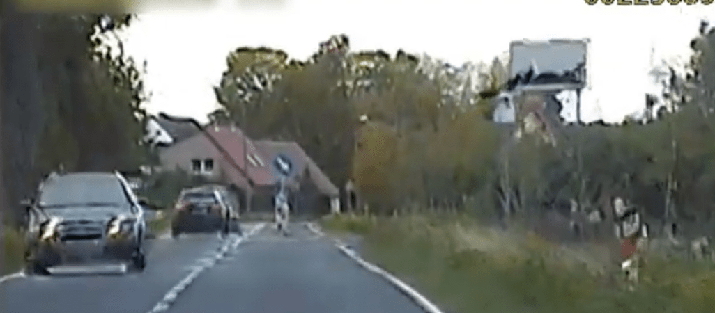 Trzech spieszyło się na wesele, a jeden na... pogrzeb [VIDEO] 