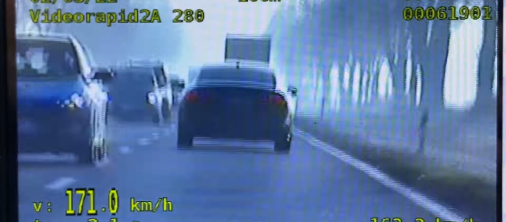 Pędził 171 km/h po krajowej dziesiątce