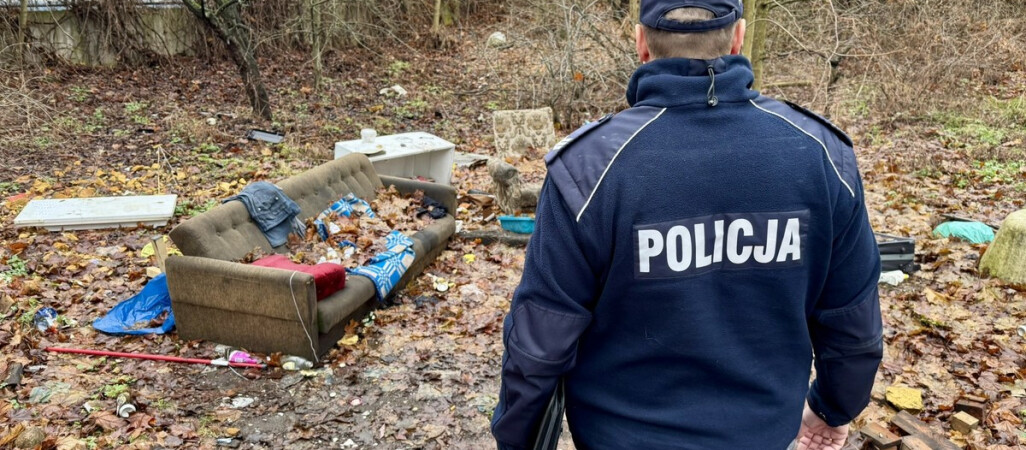 Regularnie sprawdzają miejsca, gdzie żyją bezdomni