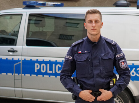 Naćpana kierująca zatrzymana przez policjanta po służbie  - grafika