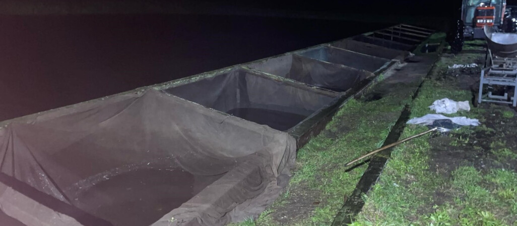 Ukradli 200 kg ryb, ale podczas pościgu zostawili łupy