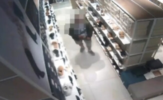 Ukradł sto par butów