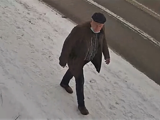 Policja szuka złodzieja skórzanej kurtki - VIDEO  - grafika