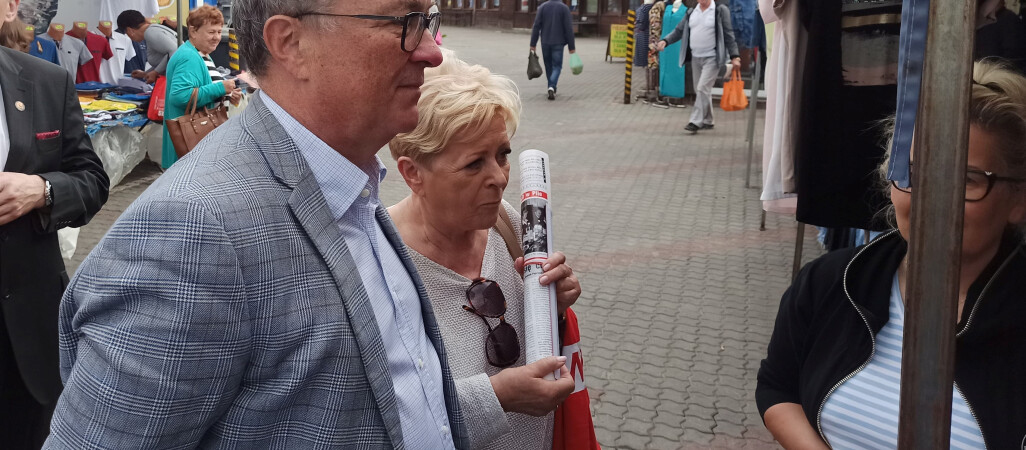Wakacyjna trasa Lewicy. Czarzasty w Pile 