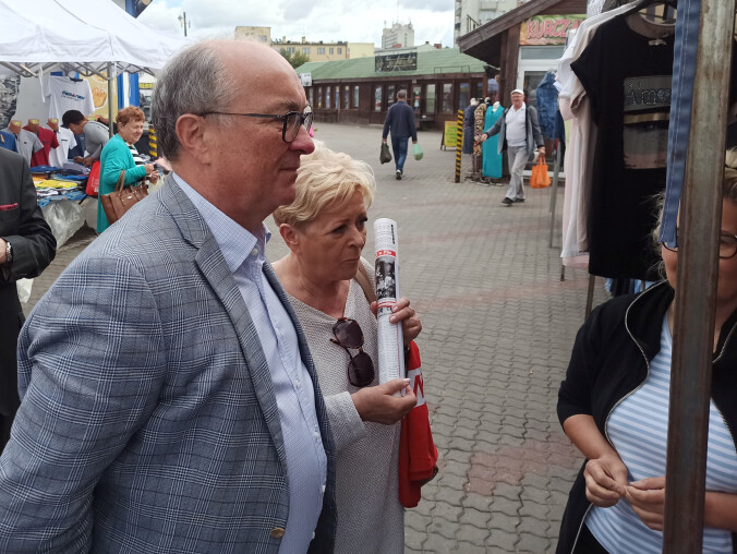 Wakacyjna trasa Lewicy. Czarzasty w Pile  - grafika