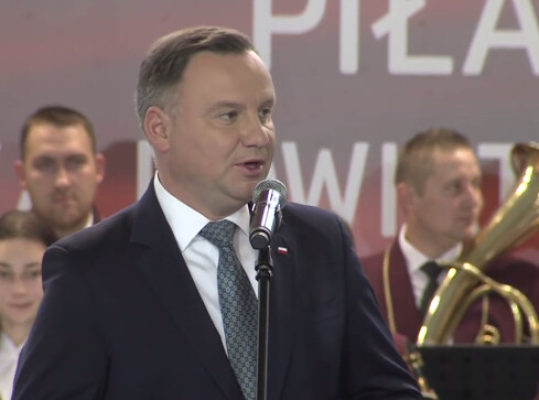 Piła to ważna część naszego państwa - mówił Andrzej Duda  - grafika