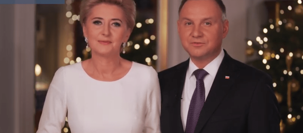Para Prezydencka składa życzenia świąteczne - VIDEO