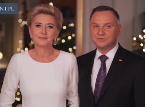 Para Prezydencka składa życzenia świąteczne - VIDEO - grafika