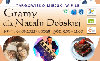 "Gramy dla Natalki" na targowisku miejskim w Pile 