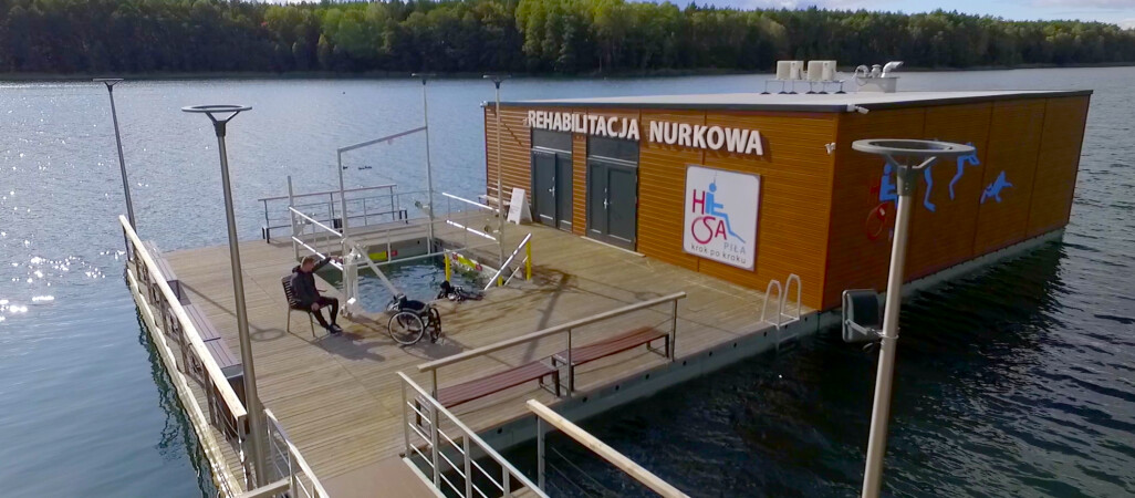 Platforma do nurkowania wyróżniona za innowacyjność