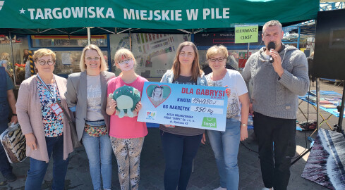 Gramy dla Gabrysi. Impreza charytatywna na rynku  - grafika