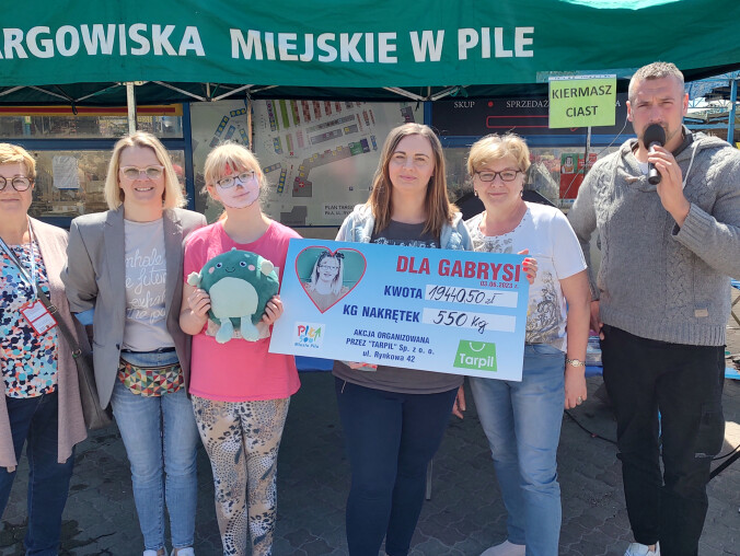 Gramy dla Gabrysi. Impreza charytatywna na rynku  - grafika