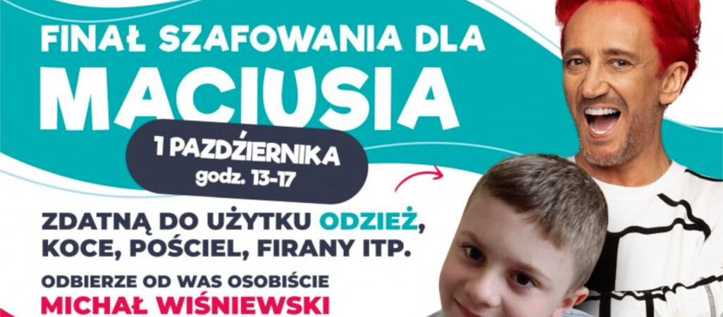 Wpadnij i pomóż choremu Maćkowi