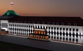 Za kilka dni ruszy remont elewacji budynku starostwa - ZDJĘCIA