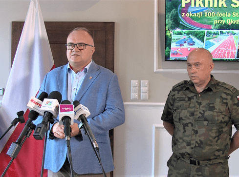 Mezo, Grubson i Piasek na festynach sportowym i wojskowym  - grafika