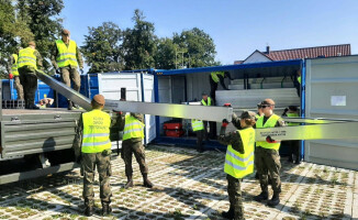 Terytorialsi z Dolaszewa jadą na pomoc powodzianom 
