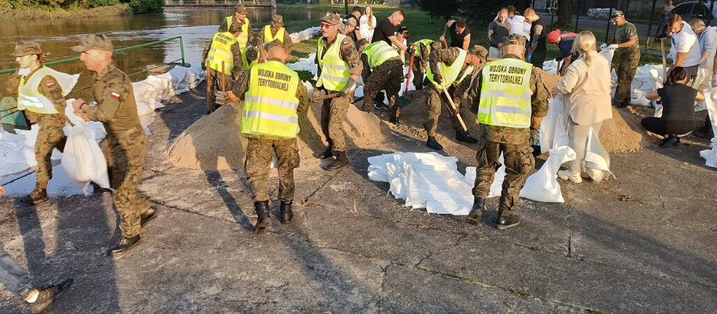 Terytorialsi z Dolaszewa jadą na pomoc powodzianom