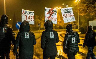 Czarny polonez w Pile - GALERIA ZDJĘĆ 