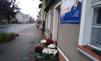 Chryzantemowe protesty pod biurami posłów PIS 