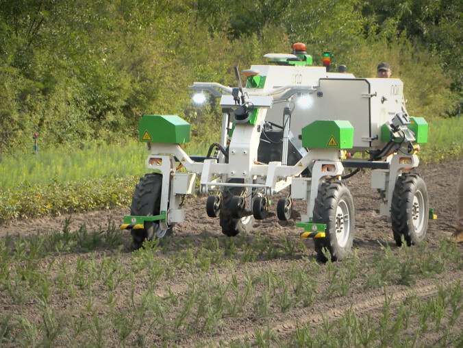 Leśnicy wykorzystują roboty do prac w szkółkach  - grafika