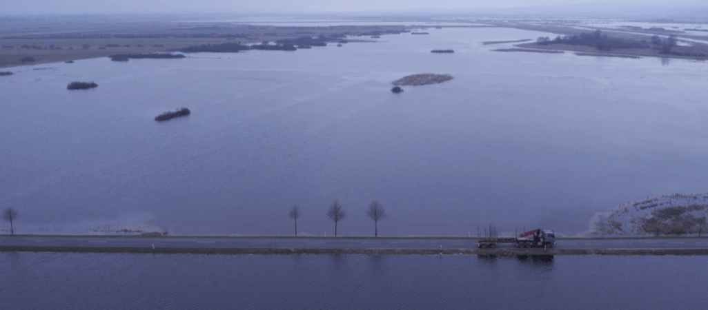 Malownicze rozlewiska Noteci w pradolinie - VIDEO 