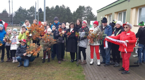 Na rowerach, w kajakach i pieszo świętowali 11 Listopada  - grafika