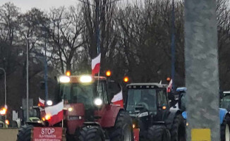 "Głód poczujesz, rolnika uszanujesz" – grzmią protestujący