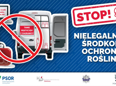 Kampania przeciwko nielegalnym środkom ochrony roślin - grafika
