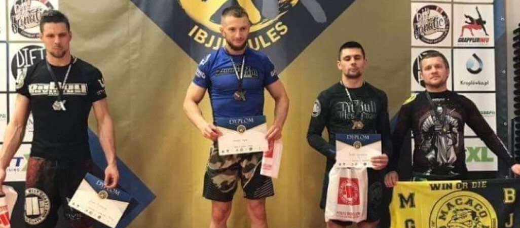 Policjant z Piły zdobył brązowy medal na X Mistrzostwach Polski NO GI Jiu Jitsu