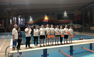 Mocne pływanie w pilskim Aquaparku