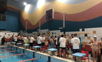 Mocne pływanie w pilskim Aquaparku