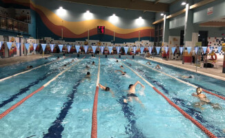 Mocne pływanie w pilskim Aquaparku