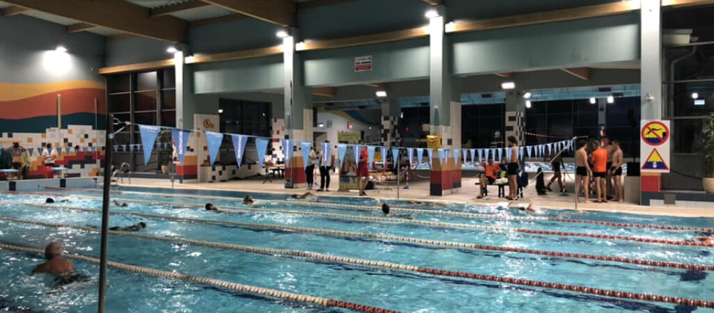 Mocne pływanie w pilskim Aquaparku