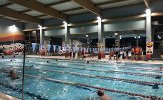 Mocne pływanie w pilskim Aquaparku