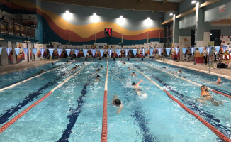 Mocne pływanie w pilskim Aquaparku