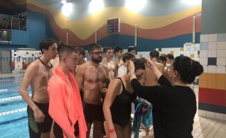 Mocne pływanie w pilskim Aquaparku