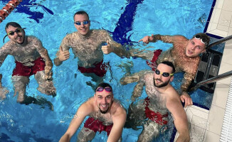 Mocne pływanie w pilskim Aquaparku