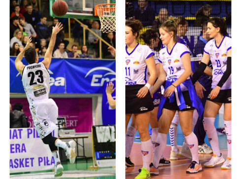 Enea Basket Piła z awansem do 2. ligi. Enea PTPS kończy sezon LSK na - grafika
