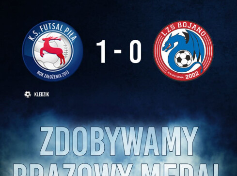 KS BestDrive Futsal Piła z brązowym medalem Mistrzostw Polski! - grafika