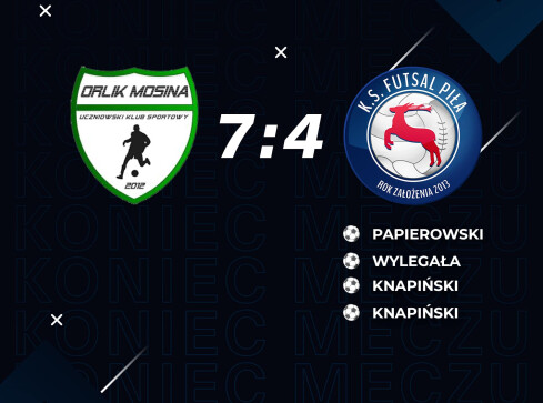 Porażka futsalowców w Mosinie - grafika