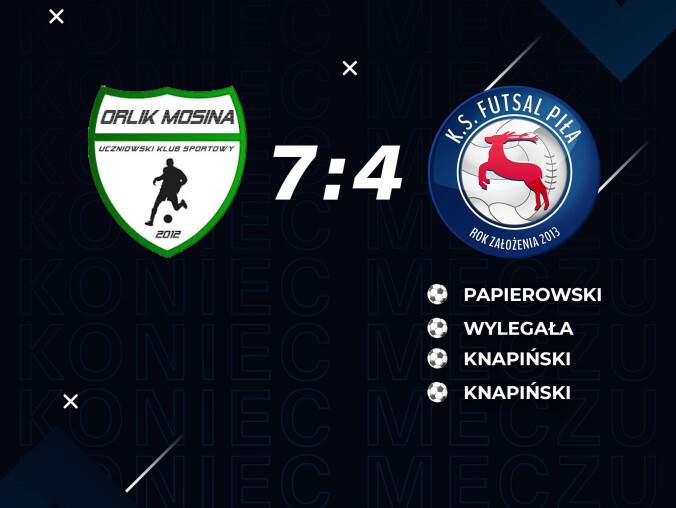 Porażka futsalowców w Mosinie - grafika
