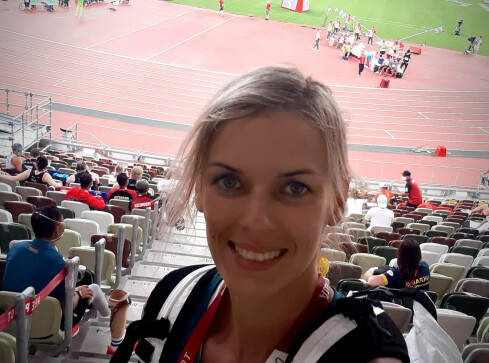 Justyna Franieczek w finale Igrzysk Paraolimpijskich - grafika